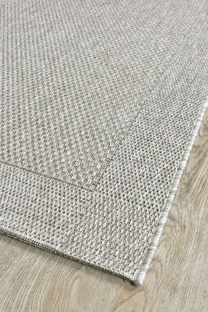 Outdoor 3900 - 37 Grey Rug - Floorsome - INDOOR/OUTDOOR