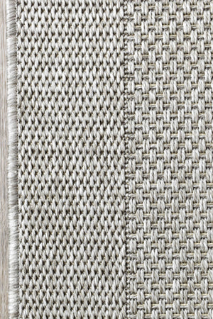 Outdoor 3900 - 37 Grey Rug - Floorsome - INDOOR/OUTDOOR