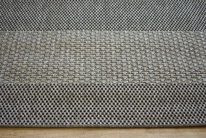 Outdoor Living Stripes Grey Silver Indoor Outdoor Rug - Floorsome - Indoor Outdoor