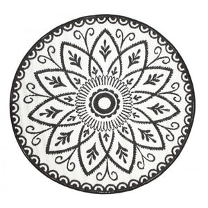 Outdoor Rug Recycled Plastic - Benaras 180cm Round - Floorsome - Outdoor Rugs