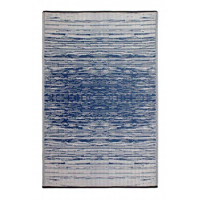 Outdoor Rug Recycled Plastic - Brooklyn Blue