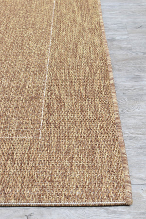 Outdoor Sisal Brown Rug 3900 - 075 - Floorsome - INDOOR/OUTDOOR