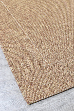 Outdoor Sisal Brown Rug 3900 - 075 - Floorsome - INDOOR/OUTDOOR