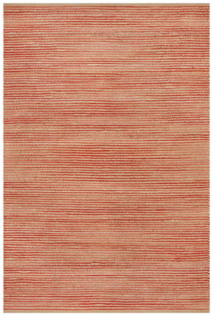 Pageant Stripes Coral Rug - Floorsome - MODERN