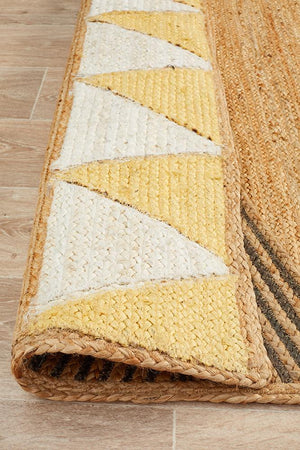 Pageant Yellow Rug - Floorsome - MODERN