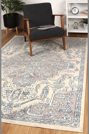 Palermo Erice Grey Rug - Floorsome - Rug