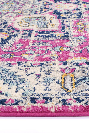 Palermo Turin Pink Rug - Floorsome - Rug