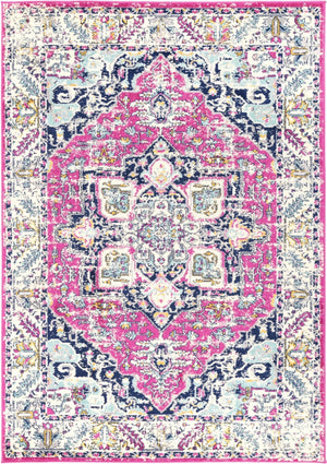 Palermo Turin Pink Rug - Floorsome - Rug