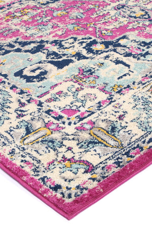 Palermo Turin Pink Rug - Floorsome - Rug