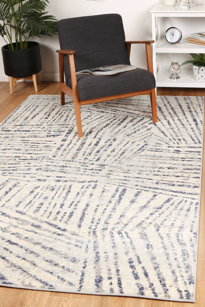 Palermo Vallo Grey Blue Rug