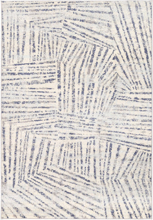 Palermo Vallo Grey Blue Rug - Floorsome - Rug