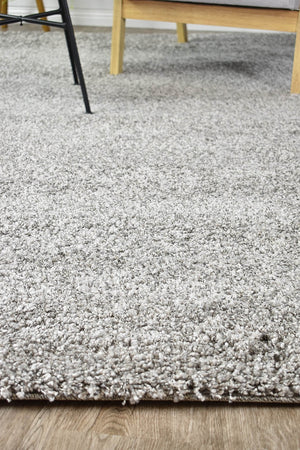 Palma Light Grey Rug - Floorsome - SHAGGY