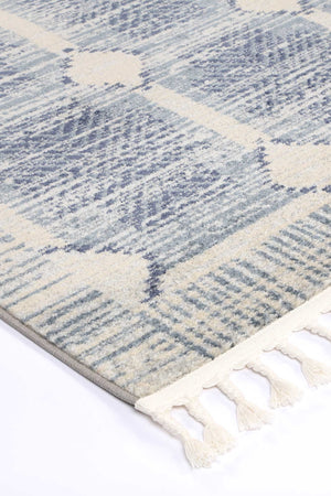 Pasto Martinez Blue Rug - Floorsome - Rug