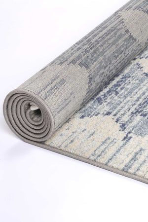 Pasto Martinez Blue Rug - Floorsome - Rug