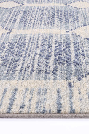 Pasto Martinez Blue Rug - Floorsome - Rug