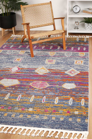 Pasto Rojas Multi Rug - Floorsome - Rug