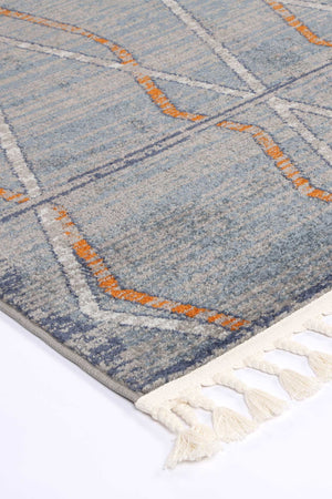 Pasto Victor Blue Rug - Floorsome - Rug