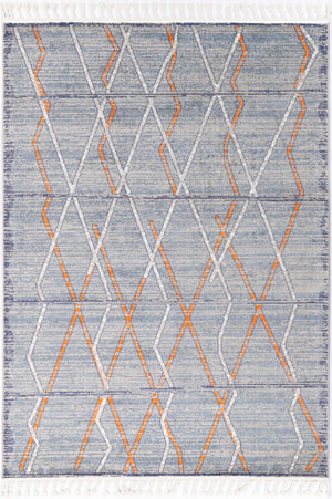 Pasto Victor Blue Rug - Floorsome - Rug