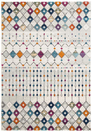 Peggy Tribal Morrocan Style Multi Rug - Floorsome - Modern