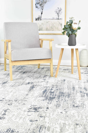 Phoenix 27084A White Belle Rug - Floorsome - INDOOR/OUTDOOR