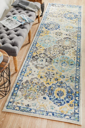 Poppy Multi Transitional Runner Rug - Floorsome - Modern