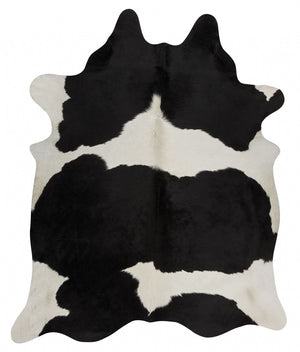 Premium Brazilian Cowhide Black White - Floorsome - Cowhide