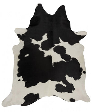 Premium Brazilian Cowhide Black White - Floorsome - Cowhide