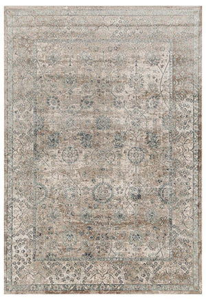 Providence Esquire Vine Traditional Cream Rug - Floorsome - Providence