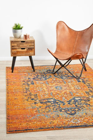 Radiance 400 Rust Rug - Floorsome - Radiance Collection