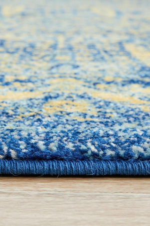 Radiance 411 Royal Blue Rug - Floorsome - Radiance Collection