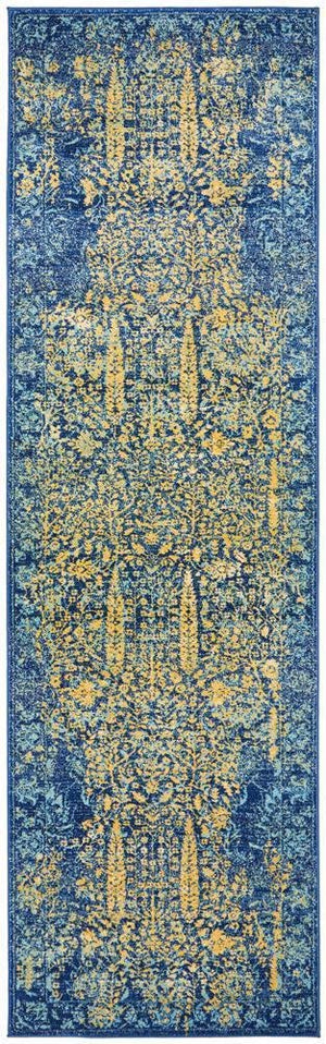 Radiance 411 Royal Blue Rug - Floorsome - Radiance Collection