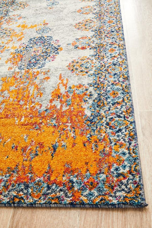 Radiance 555 Bone Runner Rug - Floorsome - Radiance Collection