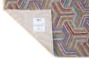 Radiant Elaye Multicolour Rug - Floorsome - Modern