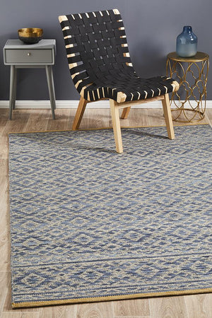 Relic Harvey Blue Natural Rug - Floorsome - MODERN