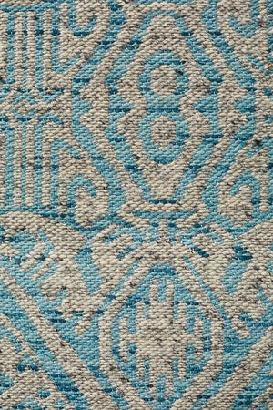 Relic Hunter Blue Grey Rug - Floorsome - MODERN