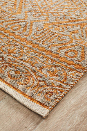 Relic Reuben Rust Natural Rug - Floorsome - MODERN