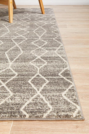 Remy Silver Transitional Rug - Floorsome - Modern