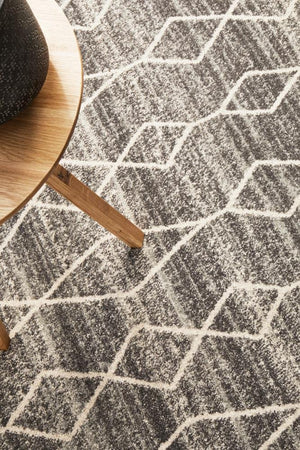 Remy Silver Transitional Rug - Floorsome - Modern