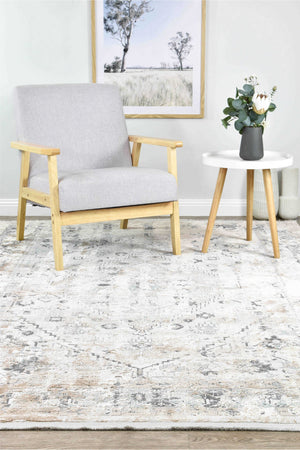 Rosalind 27340A Creamy Beige Rug - Floorsome - INDOOR/OUTDOOR