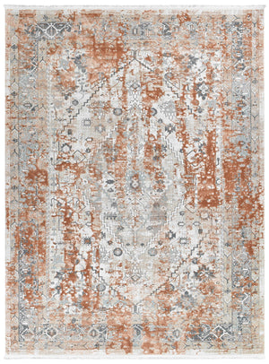 Rosalind 27340A Exotic Terracotta Rug - Floorsome - INDOOR/OUTDOOR