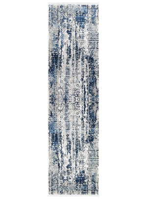 Rosalind 27340A Vintage Denim Rug - Floorsome - INDOOR/OUTDOOR