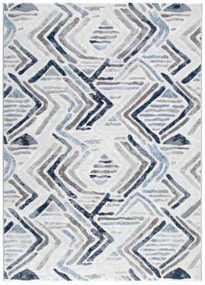 Ruby Diamond Blue Grey Rug - Floorsome - Area Rug