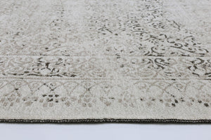 Rustic Vintage Distressed 2 in 1 Reversible Rug Beige - Floorsome - Modern