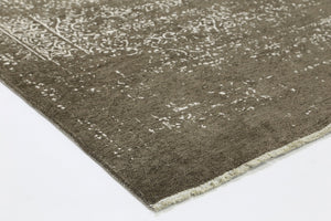 Rustic Vintage Distressed 2 in 1 Reversible Rug Beige - Floorsome - Modern