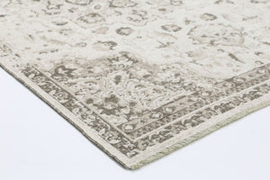 Rustic Vintage Motif, 2 in 1 Reversible Rug Beige - Floorsome - Modern