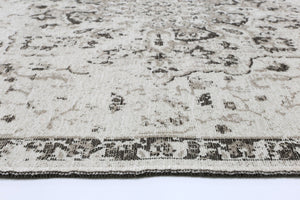 Rustic Vintage Motif, 2 in 1 Reversible Rug Beige - Floorsome - Modern