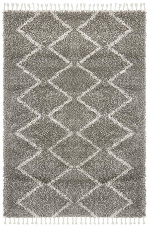 Saffron 11 Grey Rug - Floorsome - MODERN