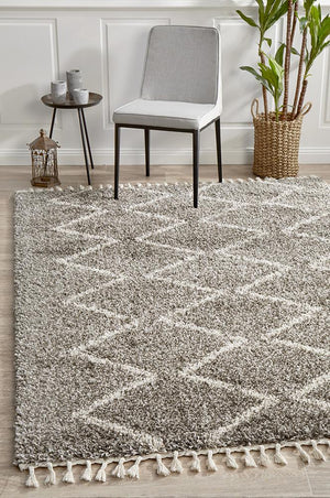 Saffron 11 Grey Rug - Floorsome - MODERN