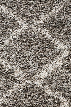 Saffron 11 Grey Runner Rug - Floorsome - MODERN