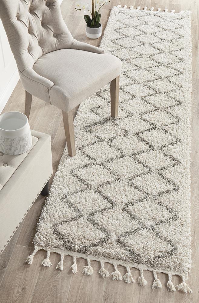 Saffron 11 Natural Runner Rug